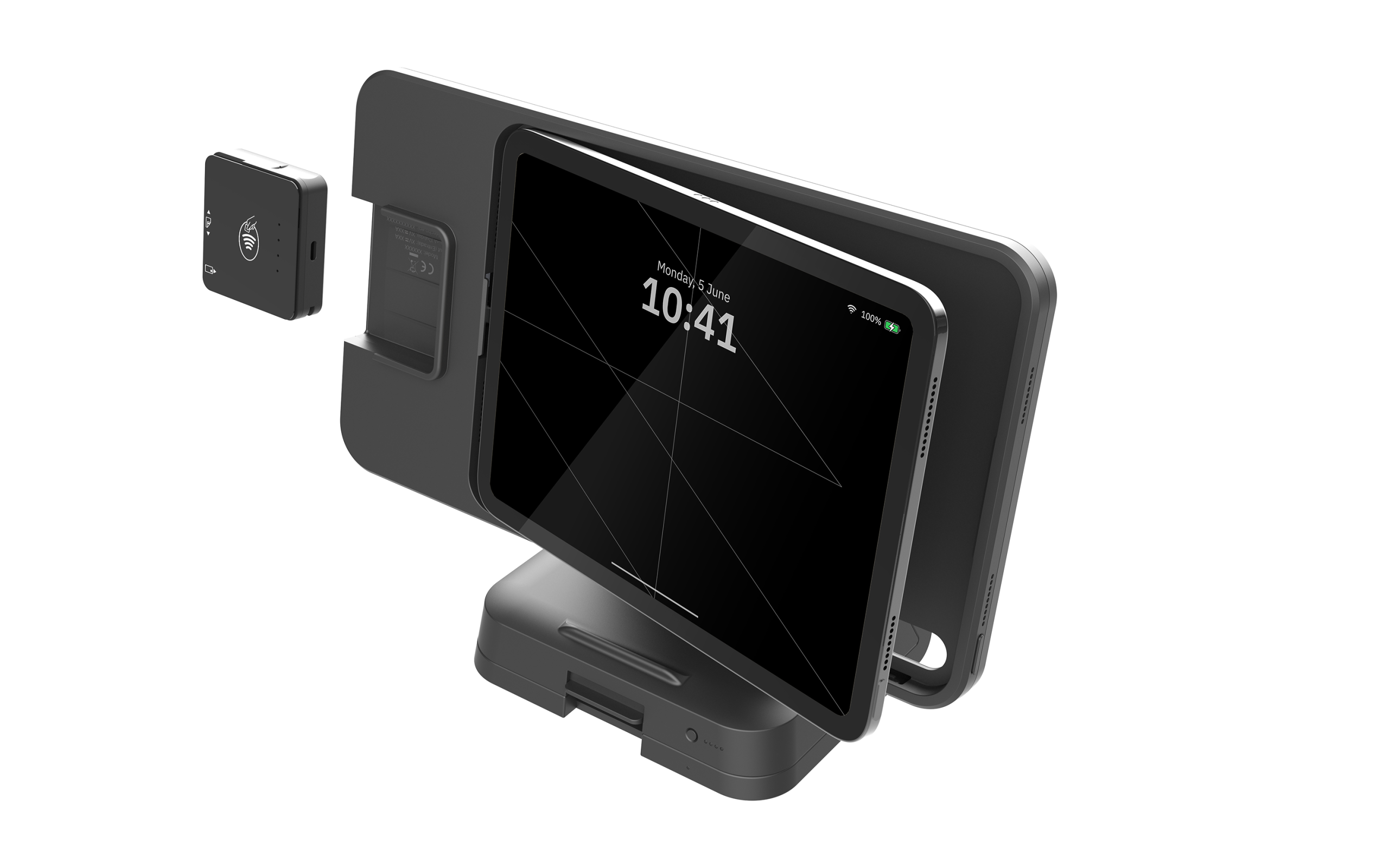 Portable Payment Center angled view